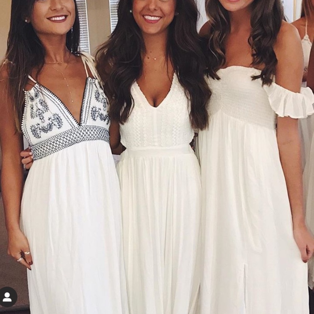White Summer Maxi Dress